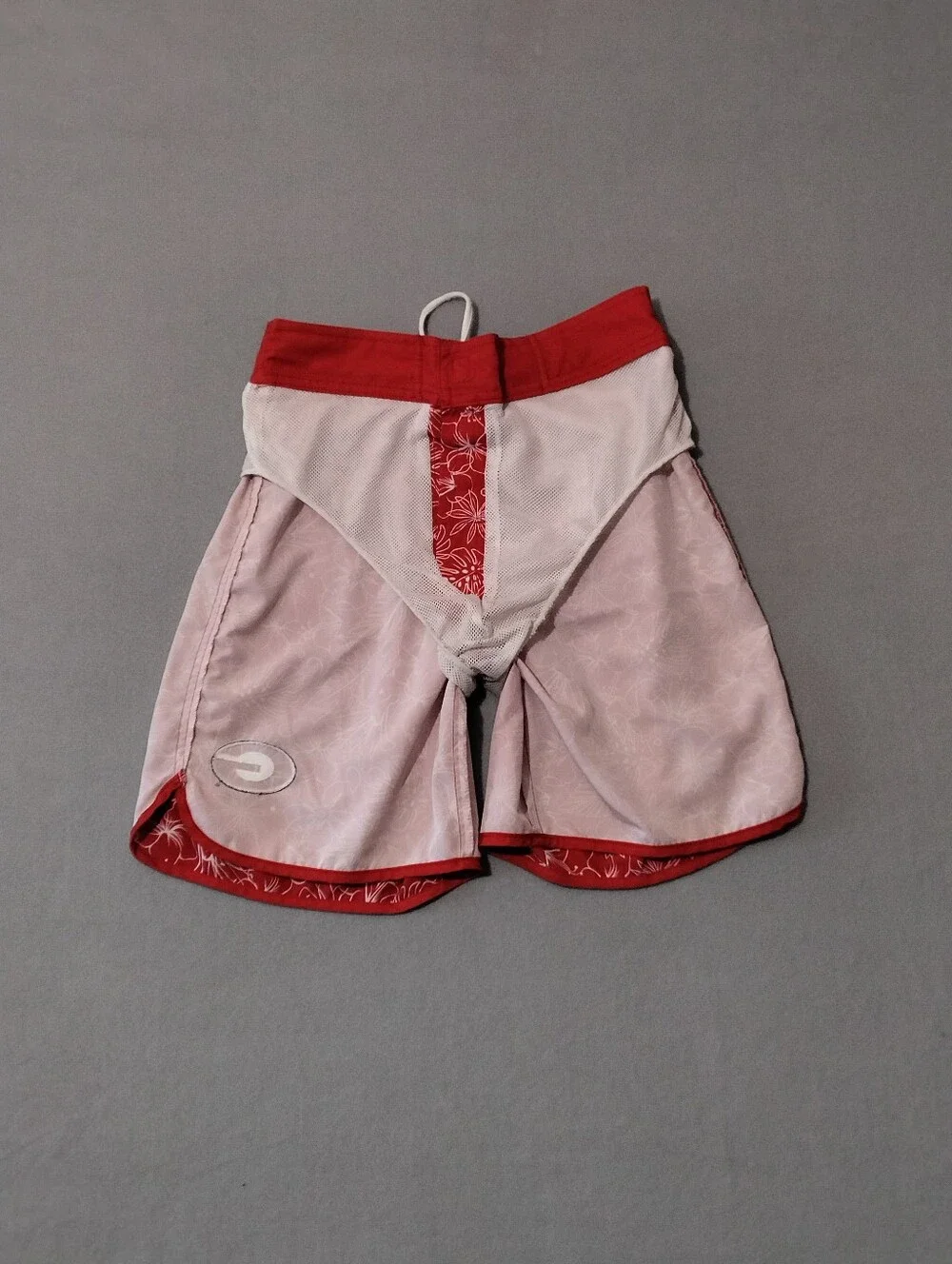 G-lll Sports Georgia Bulldogs Mesh Lined Beach Swim Board Shorts Mend Medium